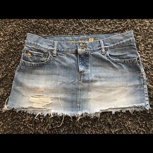 Abercrombie & Fitch jean skirt